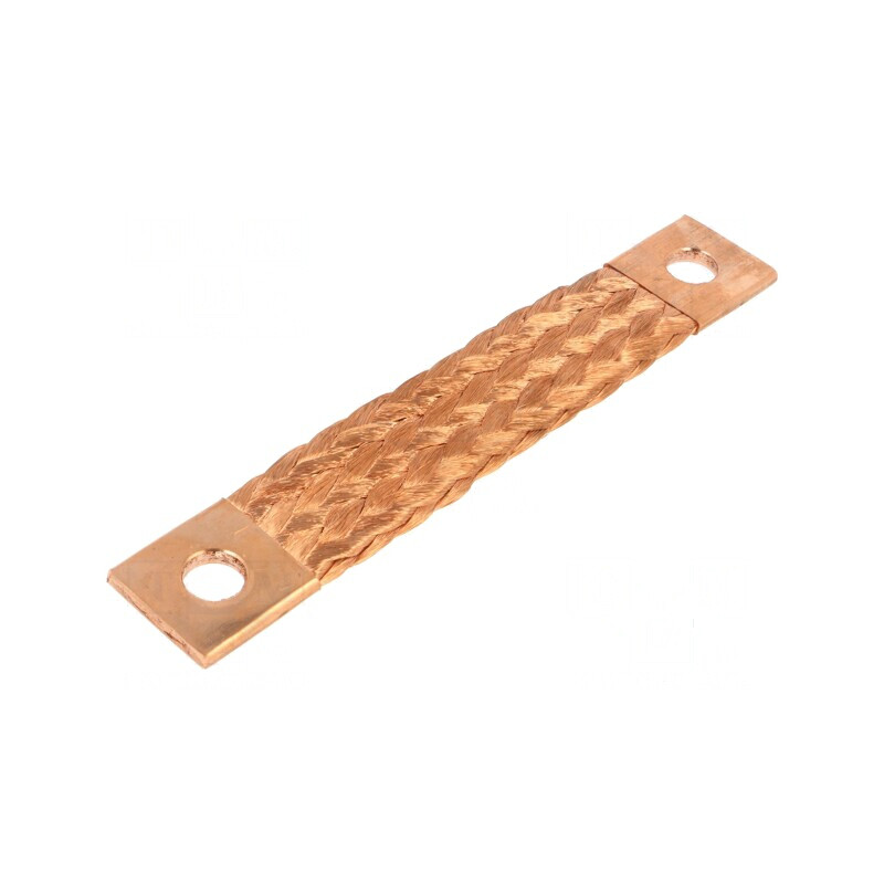 Bandă de împământare 120mm2 Ø1: 17mm Ø2: 17mm L: 200mm | Electronic-mag.ro | Componente Electronice Bandă de împământare 120mm2 Ø1: 17mm Ø2: 17mm L: 200mm | Electronic-mag.ro | Componente Electronice