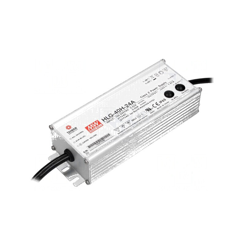 Alimentator LED pulsatoriu 40W 24VDC IP65 | Electronic-mag.ro | Componente Electronice