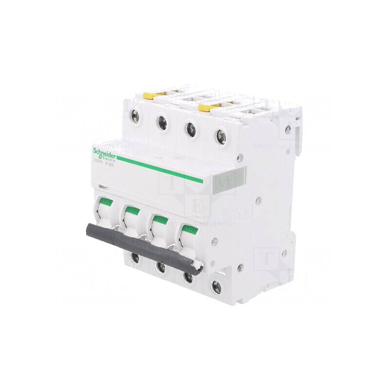 Întrerupător de supracurent 400VAC 20A 4 Poli B | Electronic-mag.ro | Componente Electronice