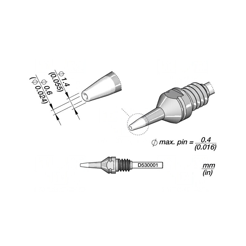 Vârf pentru ciocane de dezlipit | Electronic-mag.ro | Componente Electronice Vârf pentru ciocane de dezlipit | Electronic-mag.ro | Componente Electronice