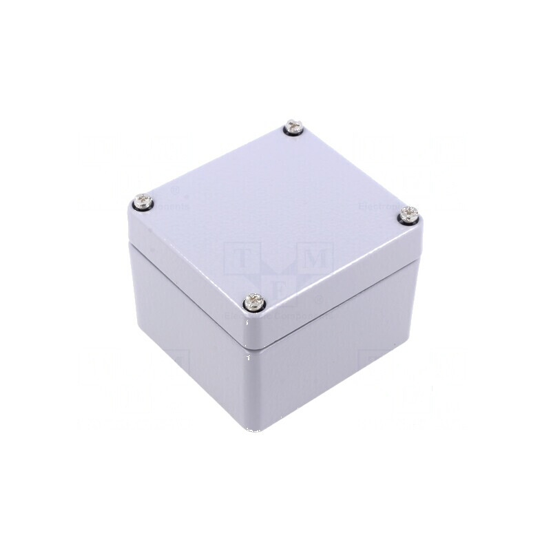 Carcasă universală aluminiu gri IP66 | Electronic-mag.ro | Componente Electronice