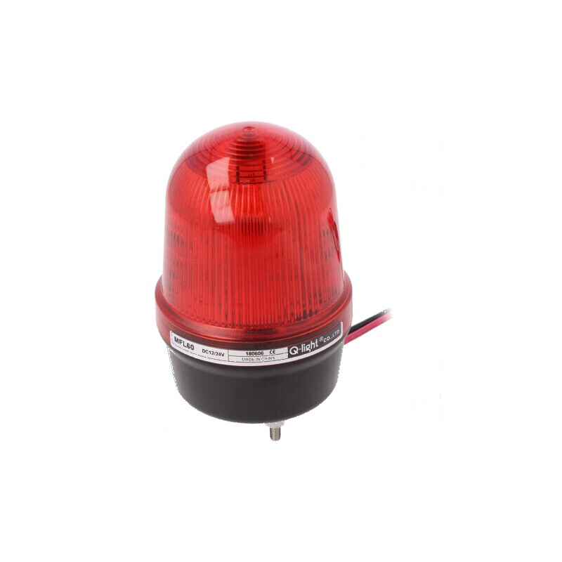 Semnalizator LED roșu luminos 10-30VDC | Electronic-mag.ro | Componente Electronice