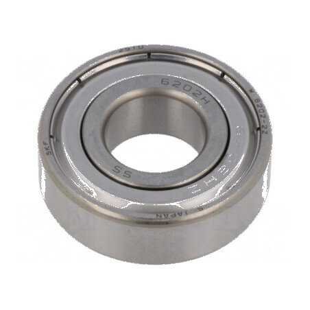 Lagăr cu bile pe un singur rând Øint: 15mm Øext: 35mm W: 11mm | Electronic-mag.ro | Componente Electronice
