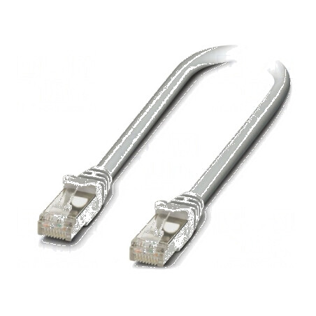 Patch cord S/UTP 5 litat Cu LSZH gri 7,5m 26AWG Fire: 4 IP20 - Patch cord S/UTP 5 litat Cu LSZH gri 7,5m 26AWG Fire: 4 IP20 | El