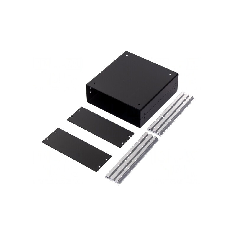 Carcasă aluminiu neagră - 180mm x 185mm x 65mm | Electronic-mag.ro | Componente Electronice Carcasă aluminiu neagră - 180mm x 185mm x 65mm | Electronic-mag.ro | Componente Electronice