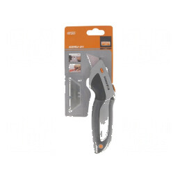 Cuţit pentru tăierea pielii, carton, universale 19mm: Cuţit special pentru tăiat piele, carton şi alte materiale diverse | Elect
