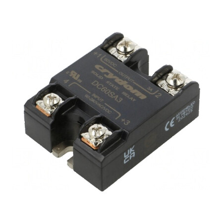 Releu semiconductor Ucom 3A 3÷48VDC | Electronic-mag.ro | Componente Electronice