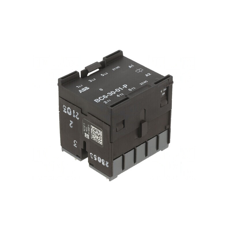 Contactor cu 3-poluri și contact auxiliar NC 24VDC | Electronic-mag.ro | Componente Electronice