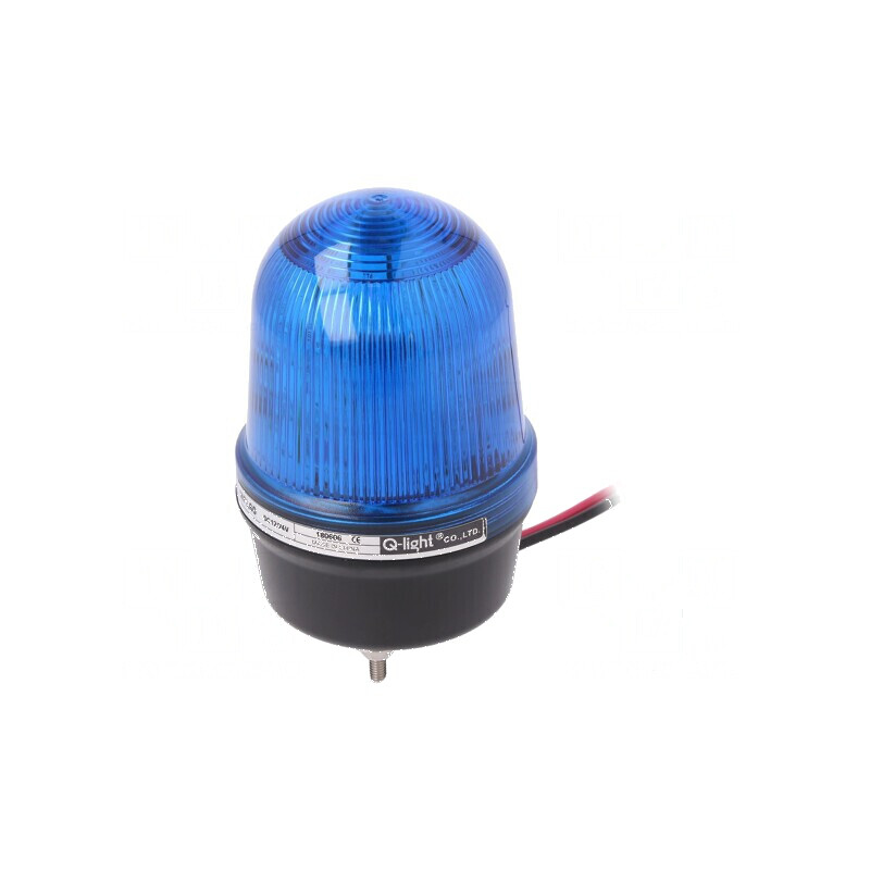 Semnalizator luminos albastru cu LED-uri | Electronic-mag.ro | Componente Electronice