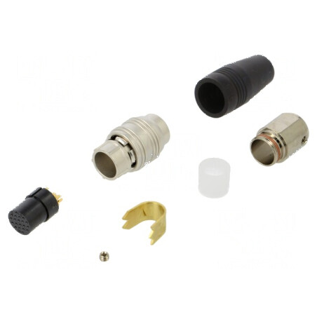 Conector circular HR25 PIN: 20 mufă pe cablu mamă 1A | Electronic-mag.ro | Componente Electronice