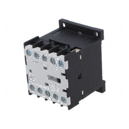 Contactor 4-polar NO x3 24VAC 12A DIN 6K | Electronic-mag.ro | Componente Electronice