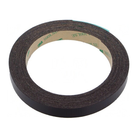 Bandă magnetică maro 19mm x 5m | Electronic-mag.ro | Componente Electronice