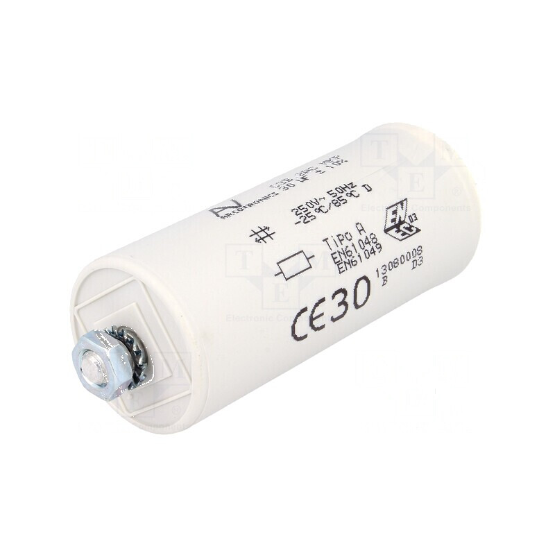 Condensator pentru lămpi cu descărcare în gaze 35uF 250VAC | Electronic-mag.ro | Componente Electronice