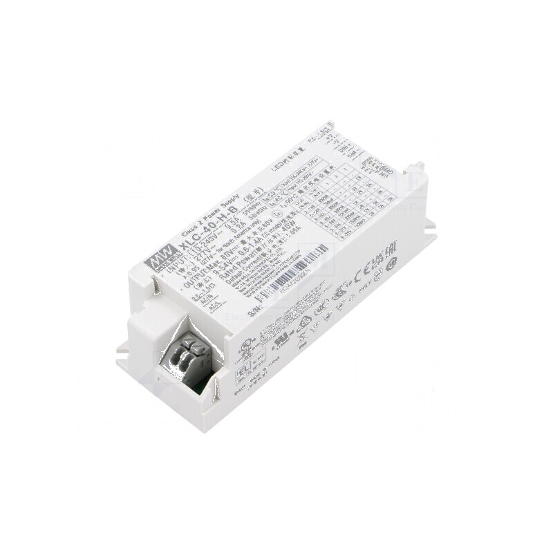 Alimentator LED pulsatoriu 40W 9-54VDC 600mA-1.4A 100-305VAC | Electronic-mag.ro | Componente Electronice