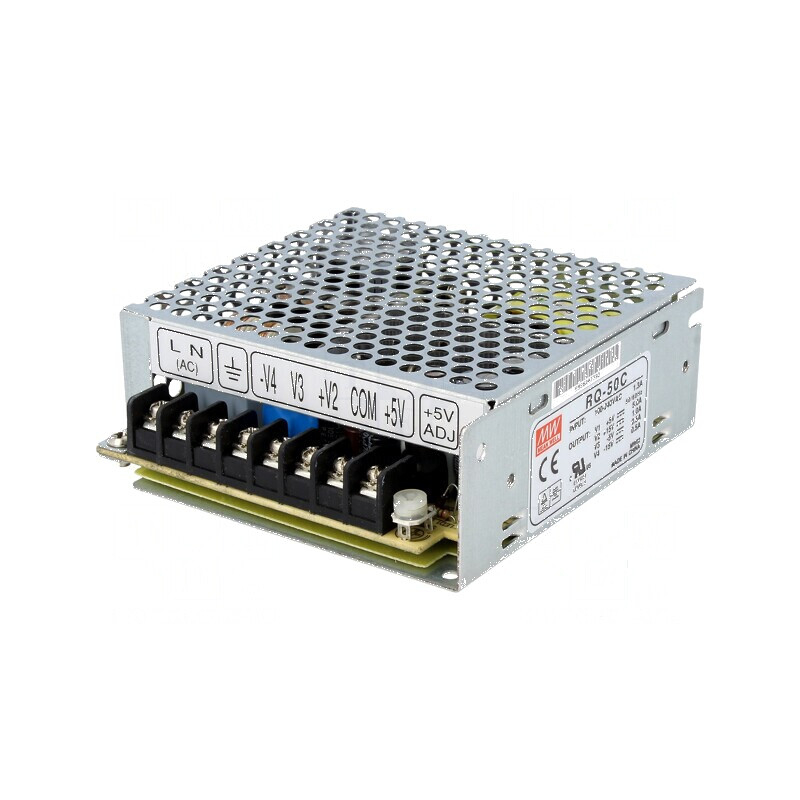 Alimentator pulsatoriu încastrabil 50W 5VDC OUT: 4 | Electronic-mag.ro | Componente Electronice