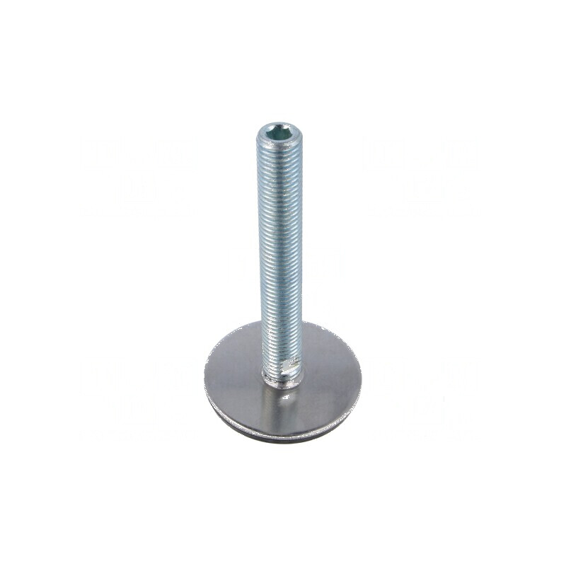Picioruş antialunecare cu ax Diam.bază: 80mm M20 - Picioruş antialunecare cu ax 80mm M20 | Electronic-mag.ro | Componente Electr