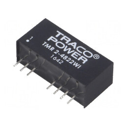 Convertor DC/DC 2W 18-75V la 12VDC si -12VDC SIP9 | Electronic-mag.ro | Componente Electronice
