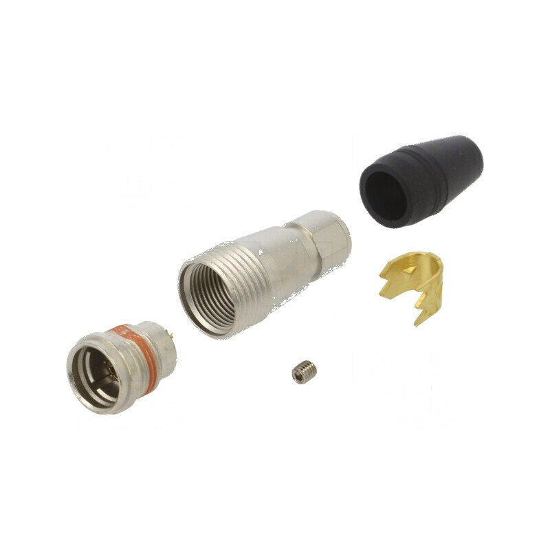 Conector circular HR25 PIN 8 tată drept - Conector circular tată drept | Electronic-mag.ro | Componente Electronice
