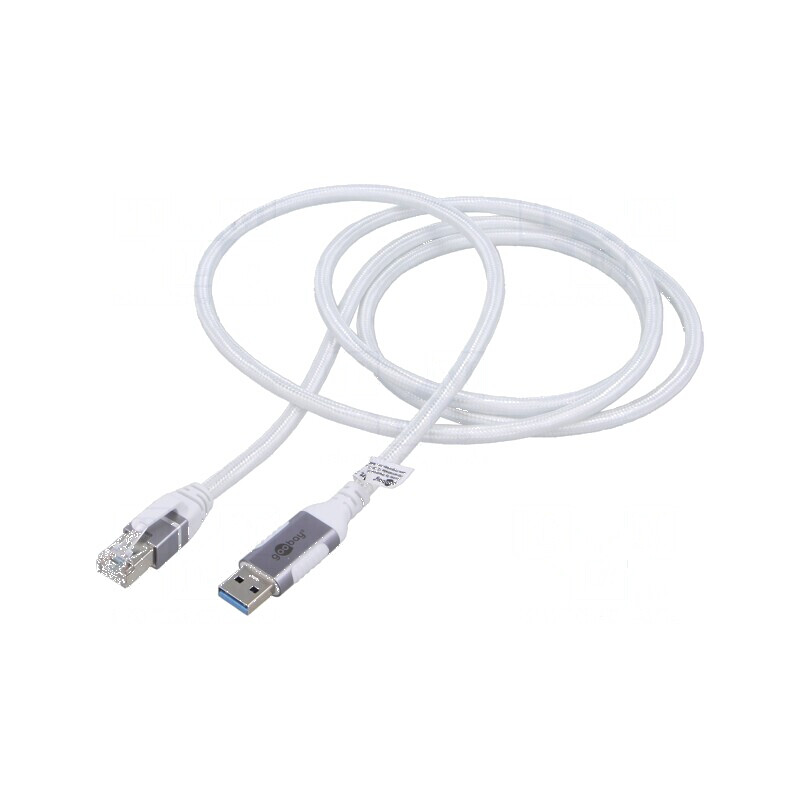 Cablu USB 3.0 RJ45 1,5m alb F/UTP | Electronic-mag.ro | Componente Electronice