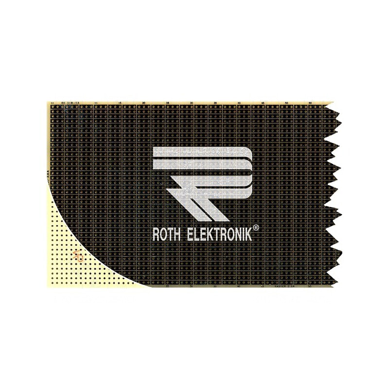 Placă universală singură faţă 100x580mm | Electronic-mag.ro | Componente Electronice