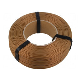Filament PLA bronz 1,75mm - 1kg - Temperatură de imprimare 185-225°C - Temp. masă 40-60°C | Electronic-mag.ro | Componente Elect