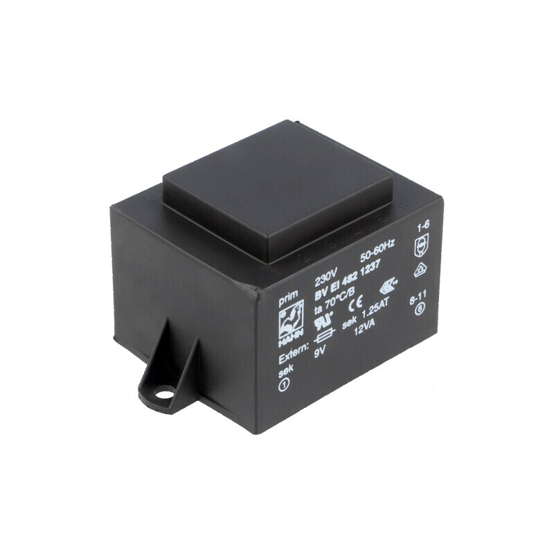 Transformator încapsulat 12VA 230VAC 9V 1333mA | Electronic-mag.ro | Componente Electronice Transformator încapsulat 12VA 230VAC 9V 1333mA | Electronic-mag.ro | Componente Electronice