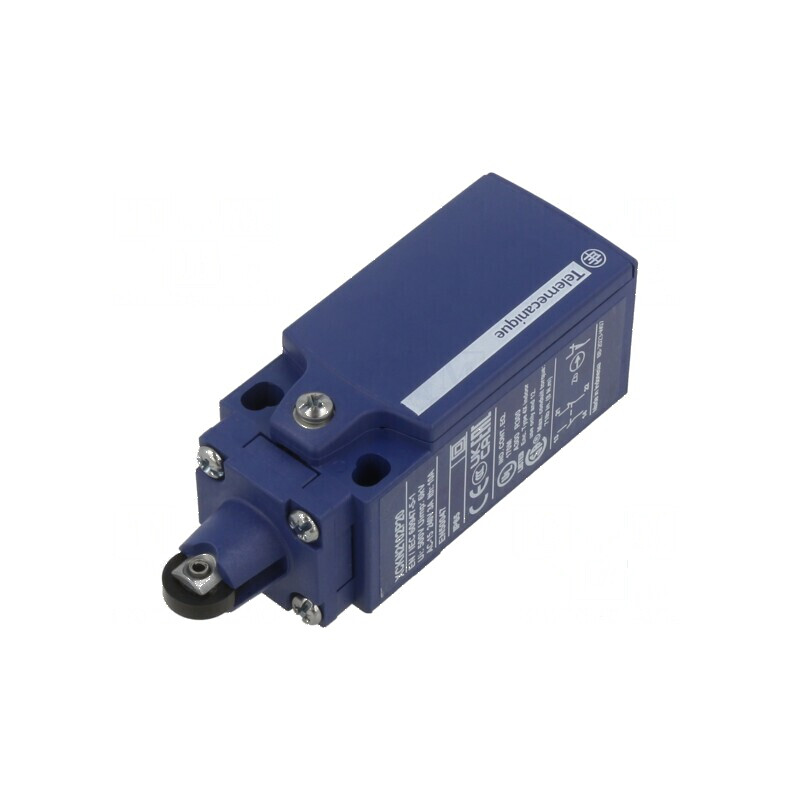 Limitator cursă rolă din plastic Ø11mm NO   NC 10A M20 x 1,5 - Limitator cursă rolă din plastic Ø11mm | Electronic-mag.ro | Comp