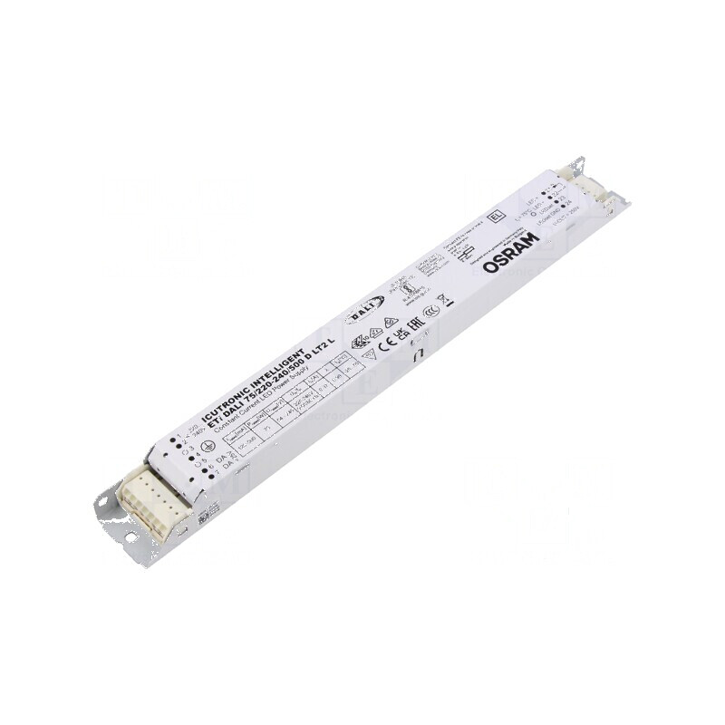 Alimentator LED pulsatoriu 75W 54-240VDC 125-500mA IP20 94% - Alimentator LED 75W pulsatoriu | Electronic-mag.ro | Componente El