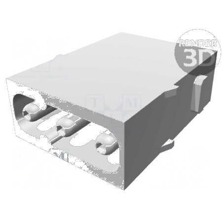 Conector HDC modul tată Han-Modular PIN 3 terminal cu şurub | Electronic-mag.ro | Componente Electronice