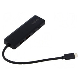 Hub USB cu soclu x2 USB A și soclu x3 USB C, mufă USB 3.2 PnP - Hub USB cu multiple porturi | Electronic-mag.ro | Componente Ele