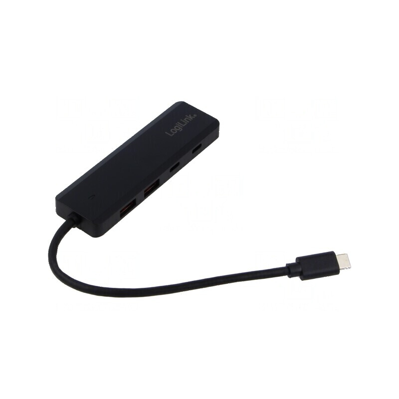 Hub USB cu soclu x2 USB A și soclu x3 USB C, mufă USB 3.2 PnP - Hub USB cu multiple porturi | Electronic-mag.ro | Componente Ele