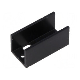 Radiator extrudat U TO220 negru 40x20x20 mm - Radiator extrudat TO220 negru 40x20x20 mm | Electronic-mag.ro | Componente Electro