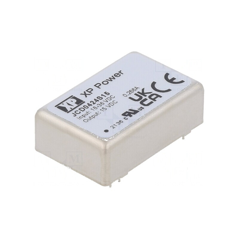 Convertor DC/DC 4W 18-36V to 15VDC 266mA THT | Electronic-mag.ro | Componente Electronice