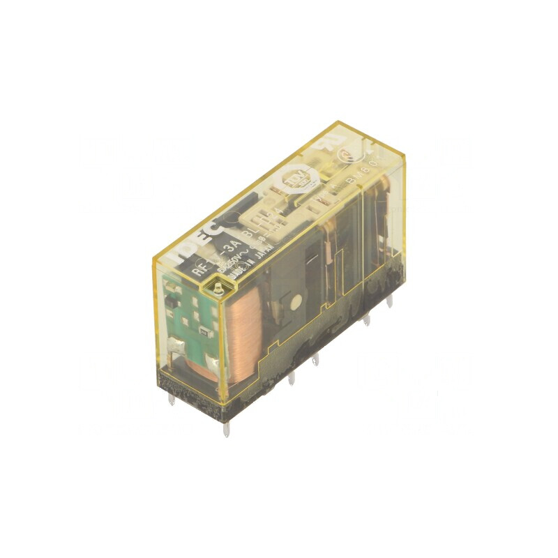 Releu electromagnetic triplu 24VDC 6A/250VAC | Electronic-mag.ro | Componente Electronice