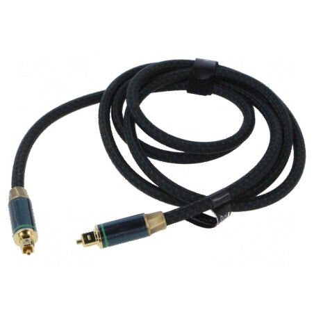 Cablu Toslink mufă 5m aurit | Electronic-mag.ro | Componente Electronice