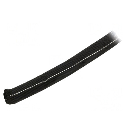 Trese din poliester negru de Ø19-25mm | Electronic-mag.ro | Componente Electronice