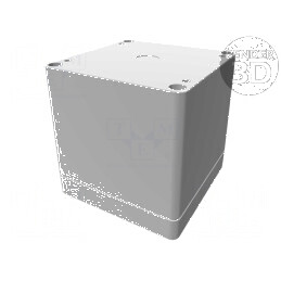 Carcasă universală din policarbonat 90x90x90mm - Carcasă universală din policarbonat | Electronic-mag.ro | Componente Electronic