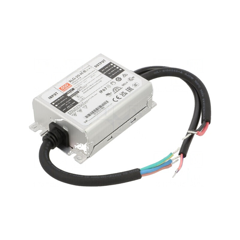 Alimentator LED pulsatoriu 20W IP67 | Electronic-mag.ro | Componente Electronice