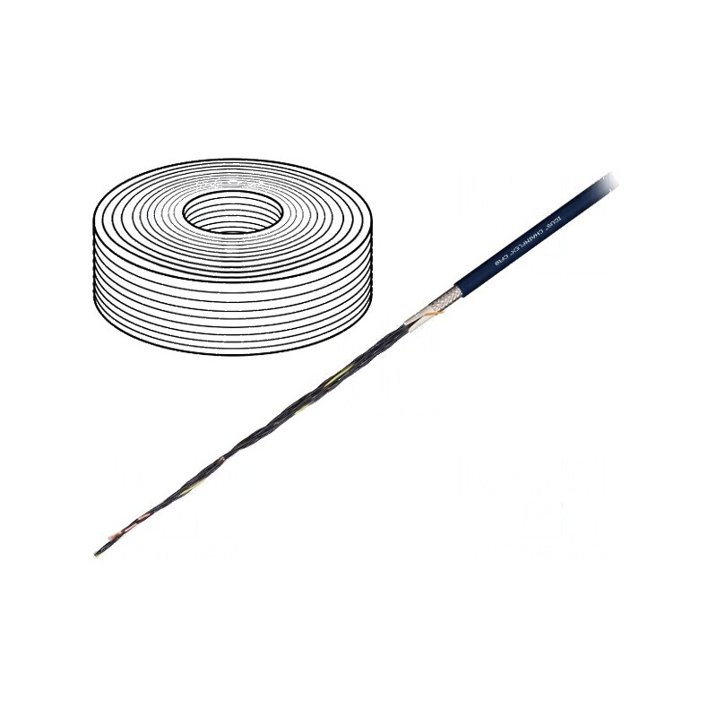 Cablu de control negru 4G1,5mm2 CF10 chainflex® | Electronic-mag.ro | Componente Electronice