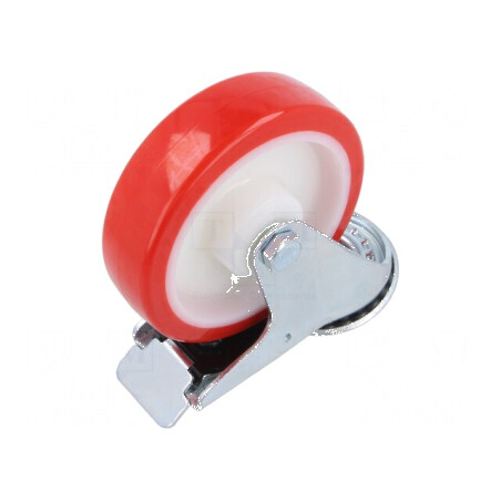 Roată de transport poliuretan 125mm | Electronic-mag.ro | Componente Electronice