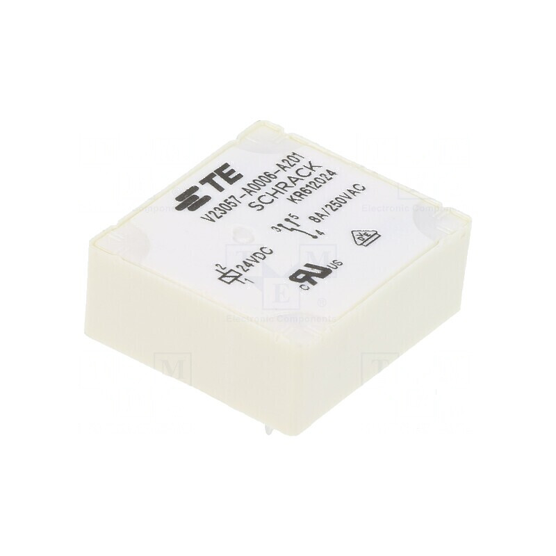 Releu electromagnetic SPDT Ubobină 24VDC 8A 8A/250VAC Card E - Releu electromagnetic SPDT Ubobină 24VDC 8A 8A/250VAC Card E | El