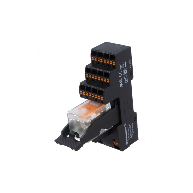 Releu 4PDT pentru şină DIN 24VDC | Electronic-mag.ro | Componente Electronice Releu 4PDT pentru şină DIN 24VDC | Electronic-mag.ro | Componente Electronice