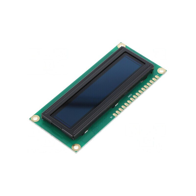 Afişaj OLED 16x2 roşu 80x36x10mm 16 pini | Electronic-mag.ro | Componente Electronice