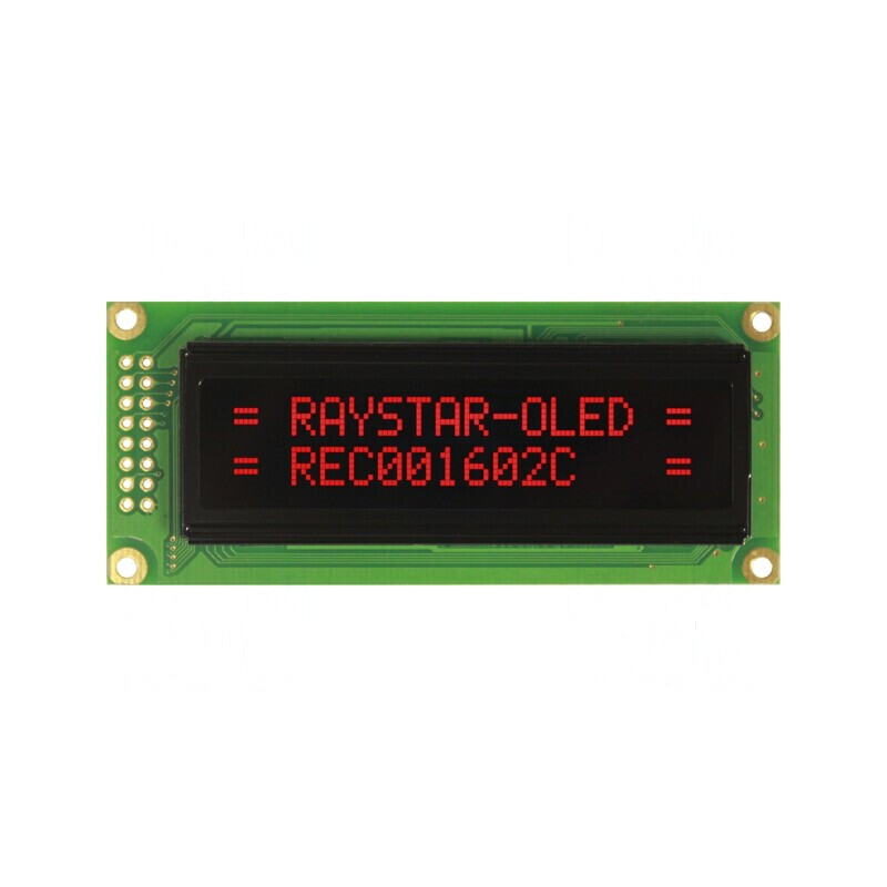 Afişaj OLED alfanumeric 16x2 roşu | Electronic-mag.ro | Componente Electronice Afişaj OLED alfanumeric 16x2 roşu | Electronic-mag.ro | Componente Electronice