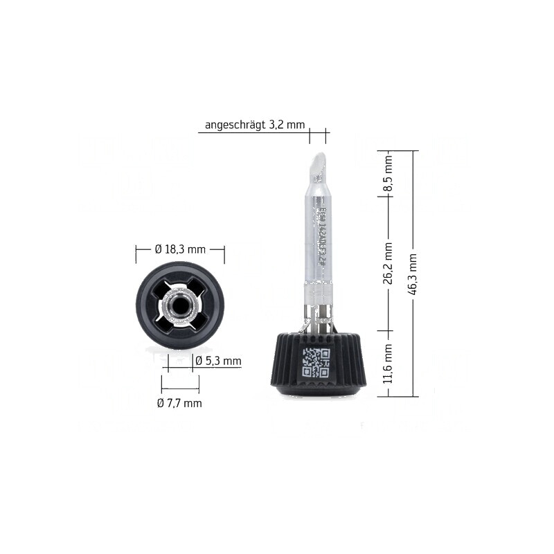 Vârf despicat pentru staţie de lipit | Electronic-mag.ro | Componente Electronice