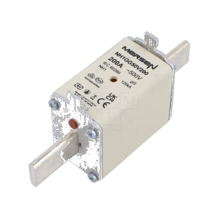 Siguranţă gG 200A 500VAC 250VDC NH1 | Electronic-mag.ro | Componente Electronice