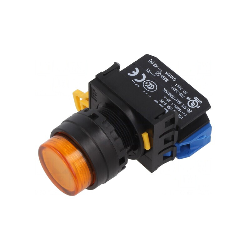 Comutator cu LED 22mm | Electronic-mag.ro | Componente Electronice