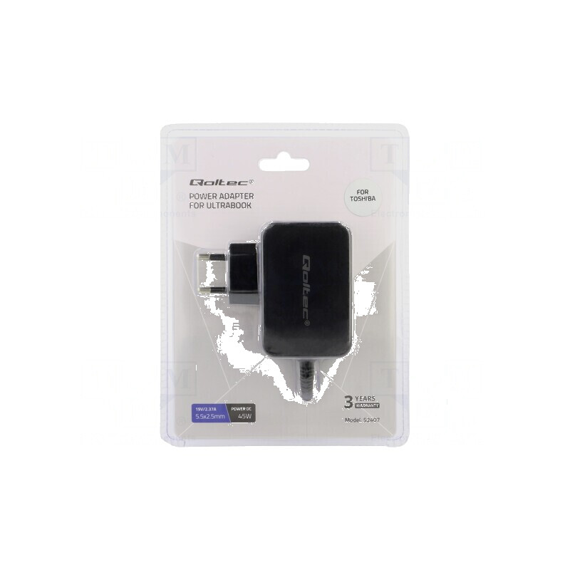 Alimentator pulsatoriu 19VDC 2,37A 45W, Ieşire 5,5/2,5 | Electronic-mag.ro | Componente Electronice