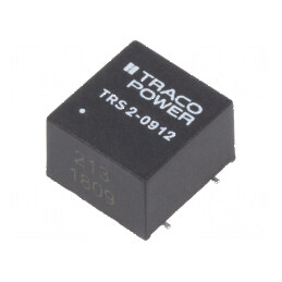 Convertor DC/DC 2W Uintr 4,5÷13,2V Uieş 12VDC Iieş 167mA SMT - Convertor DC/DC 2W Uieş 12VDC | Electronic-mag.ro | Componente El