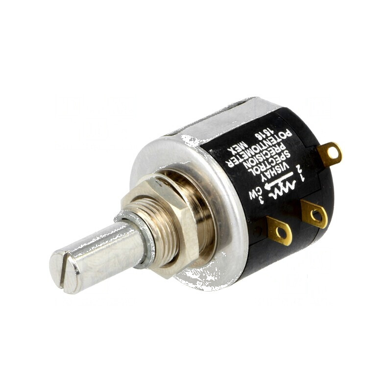 Potenţiometru axial multitură 2kΩ 2W 6,35mm | Electronic-mag.ro | Componente Electronice
